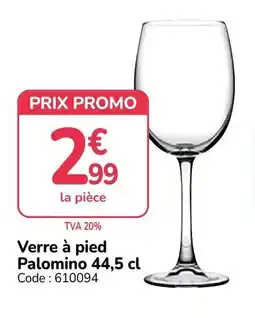 Palomino Verre à pied
