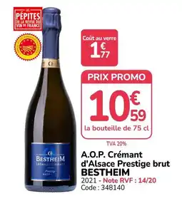 BESTHEIM Crémant d'Alsace Prestige brut