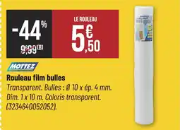 MOTTEZ Rouleau film bulles
