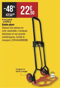 Fischer darex diable pliant