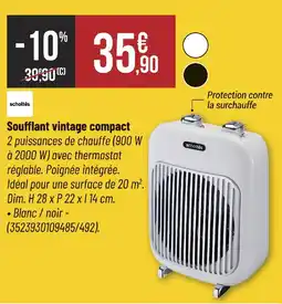 scholtès Soufflant vintage compact