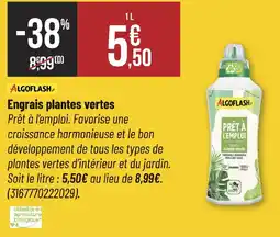 ALGOFLASH Engrais plantes vertes