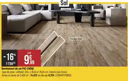 Revêtement de sol PVC CHÊNE