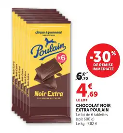 Poulain Chocolat Noir Extra