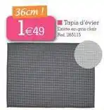 Tapis d'évier