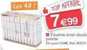 Feutres avec doub pointe