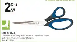 Q-Connect Ciseaux Soft