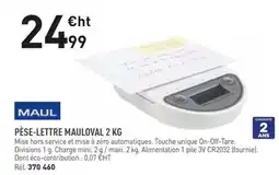 Maul Pèse-Lettre Mauloval 2 Kg