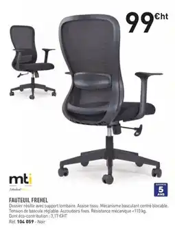 Mti fauteuil frehel