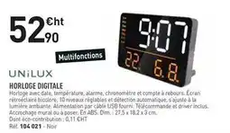 Unilux - horloge digitale