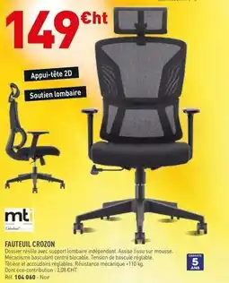 Mti - fauteuil crozon