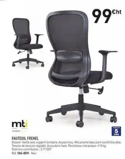 Mti - fauteuil frehel