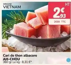 Cari de thon albacore