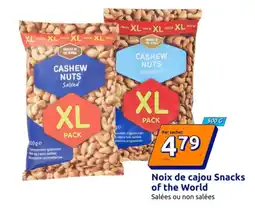 Snacks of the World Noix de cajou