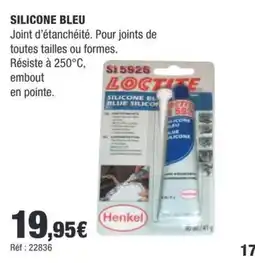 Loctite Silicone Bleu