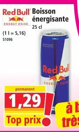 Red bull boisson énergisante