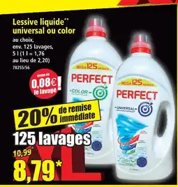 Lessive liquide universal
