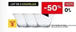 Set 3 coupelles cono