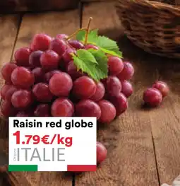 Raisin red globe