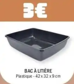 Bac à litière