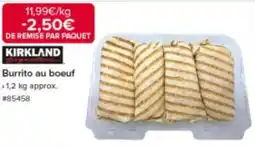 KIRKLAND Burrito au boeuf