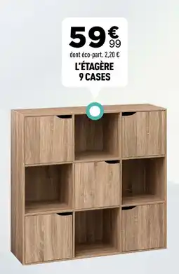 L'étagère 9 cases