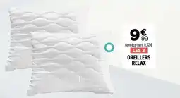 Oreillers relax