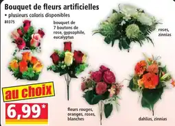 Bouquet de fleurs artificielles