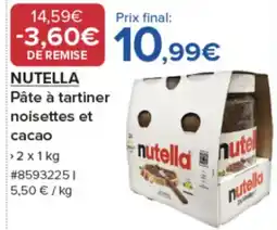 Nutella Pâte à tartiner noisettes et cacao