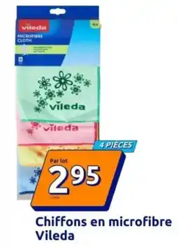 Vileda - chiffons en microfibre