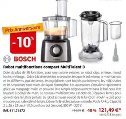 Bosch robot multifonctions compact multitalent 3