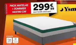 Pack matelas + sommier