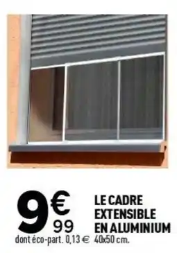 Le Cadre Extensible en Aluminium