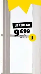 Rideau garrafa