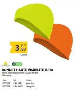 Deltaplus - bonnet haute visibilite jura