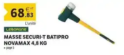 Leborgne - masse securi-t batipro