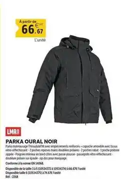 Polaire - parka noir