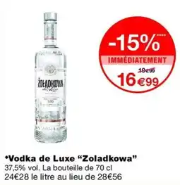 Zoladkowa Vodka de Luxe