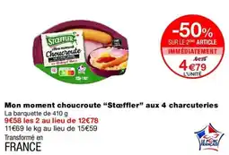 Stoeffler Mon moment Choucroute