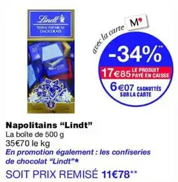 Lindt Napolitains
