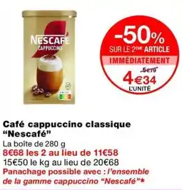 Nescafé Cappuccino