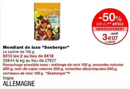 Seeberger Mendiant de luxe