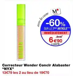 NYX Correcteur Wonder Conclr Alabaster
