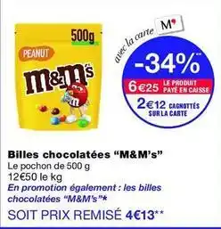 M&m's - billes chocolatées