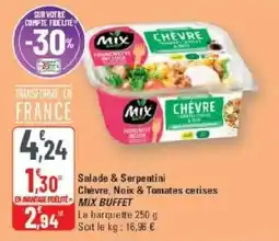 Mix Buffet Salade & Serpentini