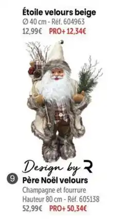 Design by R Père Noël velours