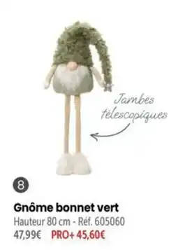 Gnôme bonnet vert