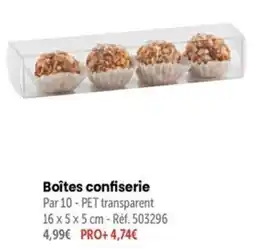 Boîtes confiserie