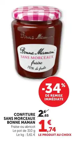 Bonne Maman CONFITURE SANS MORCEAUX