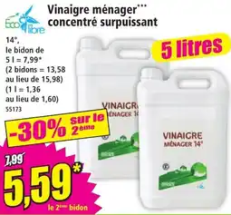 Eco4libre Vinaigre ménager